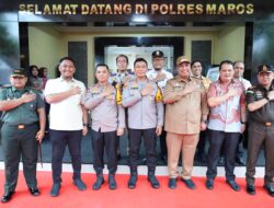 Kapolda Sulsel Kunjungi Polres Maros, Sampaikan Arahan Penting untuk Peningkatan Pelayanan dan Keamanan