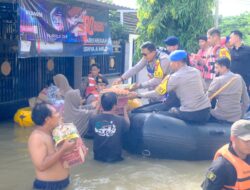 Kapolda Sulsel Tinjau Lokasi Banjir di Antang, Salurkan Bantuan untuk Warga Terdampak