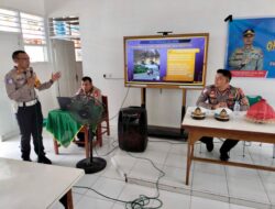Police Goes To School : Sat Lantas Polres Takalar Berikan Edukasi Keselamatan Berlalu Lintas di SMAN 1 Takalar