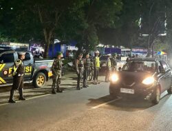 Patroli Gabungan TNI-Polri, Ciptakan Situasi Kondusif di Akhir Pekan
