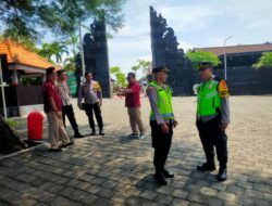 Kapolsek Kediri Pimpin Langsung Pam Route Dan Jalur Kunjungan ke DTW Tanah Lot