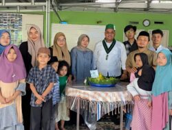 Milad HMI ke 78 Ketua HMI Binjai Gelar Syukuran Bersama Anak Yatim