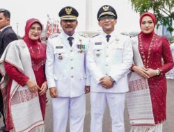 Pemkot Binjai Gelar Nobar Pelantikan Wali Kota dan Wakil Wali Kota Binjai
