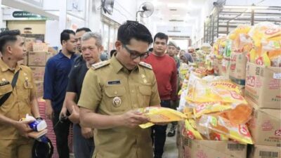 Wakil Walikota Binjai Sidak Pasar, Pastikan Stok dan Harga Bahan Pokok Stabil Jelang Ramadan