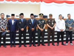Amir Hamzah – Hasanul Jihadi Sampaikan Visi Misi Pada Rapat Paripurna DPRD Kota Binjai