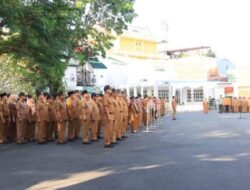 Pimpin Apel Gabungan, Wawako Binjai Agar Seluruhnya Dapat Menghilangkan Ego Sektoral