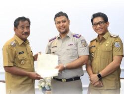 Walikota Menerima 2.280 Persil Sertifikat Aset Tanah Pemko Dari BPN Binjai