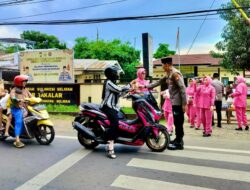 Polsek Polsel dan Bhayangkari Berbagi Takjil, Wujud Kepedulian di Bulan Ramadhan