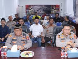 Polri Bersama Media Gelar Buka Puasa Bersama di Polres Binjai