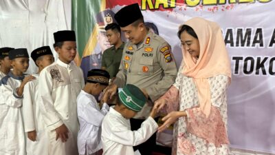 Giat Safari Ramadhan Polres Binjai, Kapolres Gelar Buka Puasa Bersama Anak Yatim Dan Tokoh Agama