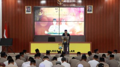 Buka Puasa Bersama Kapolres Takalar, Bhayangkari, dan Anak Panti Asuhan