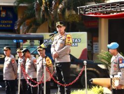 Kapolres Takalar Pamit Tugas, Momen Haru Warnai Apel Terakhir dan Halal Bihalal Pasca Lebaran