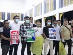 Wakil Walikota Binjai Bersama Puluhan Anak Muda Gelar Aksi Pungut Sampah di Lapangan Merdeka