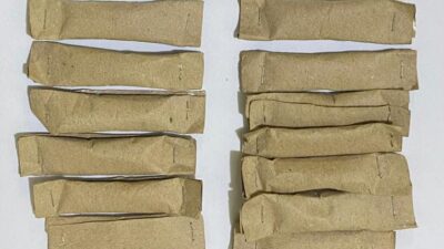 Saat Antarkan Orderan Barang, Dua Pria Diciduk Satres Narkoba Polres Binjai