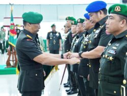 Pangdam XIV/Hsn Pimpin Sertijab Lima Pejabat Kodam