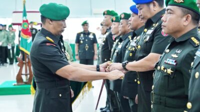 Pangdam XIV/Hsn Pimpin Sertijab Lima Pejabat Kodam