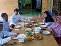 BPD Pabbentengang bersama Tim Validasi Penyuluh Agama Kemenag Gowa meninjau lokasi penerima Bantuan Buku Perpustakaan Nasional 