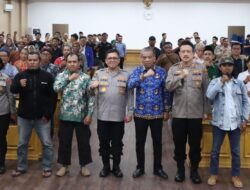 Divisi Humas Polri Melaksanakan Silaturahmi Kamtibmas di Wilkum Polres Binjai