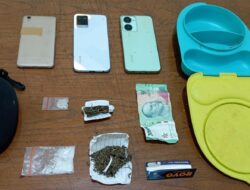 Buang Narkoba Samping Kloset, Dua Pelaku Di Ciduk Satres Narkoba Polres Binjai