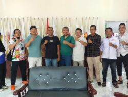 KONI Kota Binjai Menerima Kunjungan Tim Monitoring Dispora Binjai