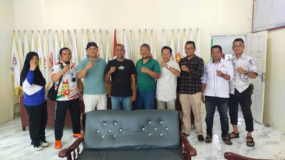 KONI Kota Binjai Menerima Kunjungan Tim Monitoring Dispora Binjai