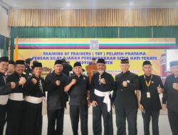 TOT pencak silat ajaran PSHT resmi di buka, Banten Jadi Peserta Terbanyak