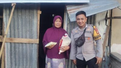 Lokal Hero! Bhabinkamtibmas Polsek Bajeng Polres Gowa Memperingati Hari Lansia Nasional
