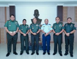 Pangdam XIV/Hsn Terima Kunjungan Silaturahmi Kaotmilti IV Makassar