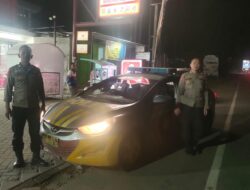 Polsek Polut Gencarkan Patroli KRYD di Malam Hari, Wujudkan Keamanan dan Ketertiban di Wilayah Hukum Polres Takalar