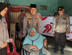 Sambut Hari Bhayangkara Ke 79 : Kapolres Binjai Ulurkan Tangan