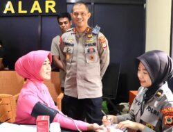 Polres Takalar Gelar Bakti Kesehatan Donor Darah, Wujud Nyata Kepedulian di Hari Bhayangkara ke-79
