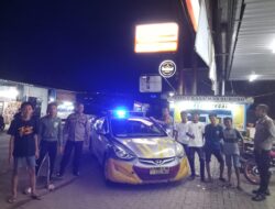 Polsek Polut Laksanakan KRYD, Pastikan Situasi Aman Sepanjang Malam