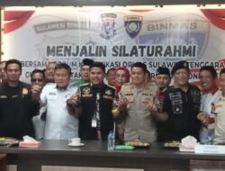 FORUM KOMUNIKASI ORMAS SULTRA (FORKOM) JALIN SILATURAHMI DENGAN POLDA SULTRA DEMI JAGA STABILITAS SOSIAL