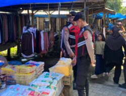 Perkuat Sinergi dengan Warga, Patroli Perintis Presisi Polres Takalar Laksanakan Giat KRYD di Pasar Tradisional Lengkese