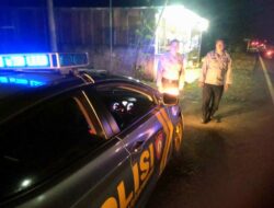 Polsek Marbo Gelar Blue Light Patrol, Tingkatkan Keamanan Wilayah Pada Malam Hari