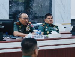 Pangdam XIV/Hasanuddin Pimpin Rapat Gelar Jaringan dan Aplikasi Komunikasi Internal