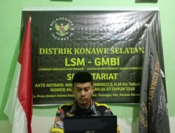 Ketua Distrik LSM GMBI Konawe Selatan : Apresiasi Kejari Konawe Selatan Tetapkan Kepala Desa Amolengu Sebagai Tersangka Perkara Dugaan Tindak Korupsi Dana Desa