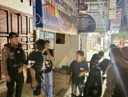 Giat KRYD Patroli Blue Light, Sat Samapta Polres Takalar Jaga Kamtibmas di Dini Hari