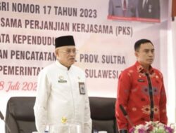 Sekretaris Daerah Provinsi Sultra Secara Resmi Buka Kegiatan Sosialisasi Permendagri 