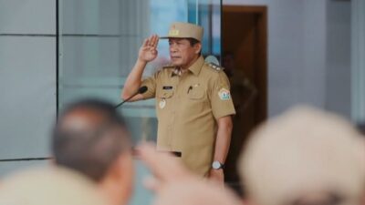 Wakil Gubernur Sultra Ir. Hugua Pimpin Apel Gabungan ASN, Tekankan Pentingnya Kepemimpinan Transformatif
