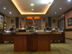Kasdam XIV/Hasanuddin Ikuti Rakor Pembentukan Satgas Gugus Tugas Kedaulatan Pangan TNI Secara Virtual
