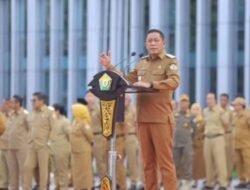 WAGUB SULTRA : Pimpin Apel Gabungan Ingatkan Disiplin (ASN).
