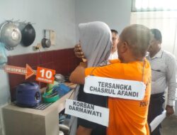 Polres Binjai Lakukan Rekontruksi Kasus Pembunuhan