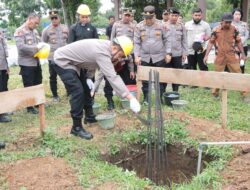 Kapolres Binjai Ground breaking Gereja Oikumene