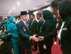 Paskibraka Sultra 2025 Resmi Dikukuhkan Gubernur di Aula Merah Putih