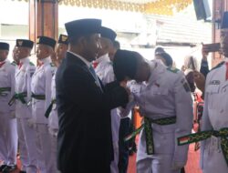62 Anggota Paskibraka Tahun 2025 Dikukuhkan Walikota Binjai
