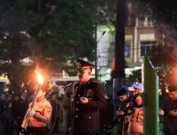Kapolres Binjai Pimpin Apel Kehormatan dan Renungan Suci, Mengenang 80 Tahun Perjuangan Kemerdekaan