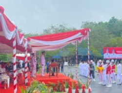 Upacara Penaikan Bendera di Sultra Berjalan Khidmat, Dihiasi Momen Haru di Tengah Mendung