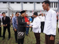 Peringatan HUT Ke-80 RI, Wakil Walikota Binjai : Hasanul Jihadi Serahkan SK Remisi Kepada Warga Binaan Lapas Kelas IIA Binjai