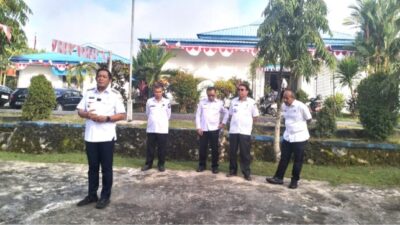 Arahan Wakil Gubernur Sultra Saat Apel Pagi dan Inspeksi Mendadak di Kantor Disketapang Provinsi Sulawesi Tenggara